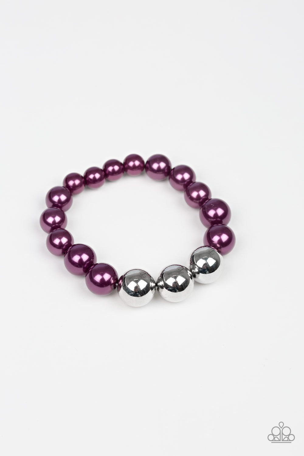 Paparazzi Bracelets All Dressed UPTOWN - Purple