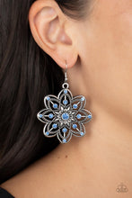 Load image into Gallery viewer, Prismatic Perennial - Blue Earrings
