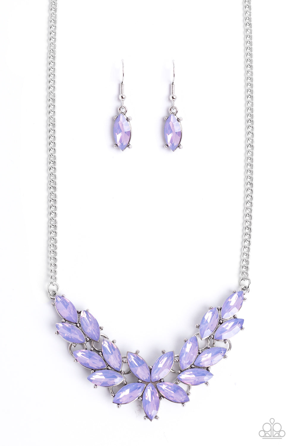 Ethereal Efflorescence - Purple Necklace