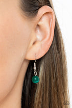 Load image into Gallery viewer, Elliptical Enchantment - Green Necklace
