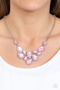 Paparazzi Necklace Keeps GLOWING and GLOWING - Pink