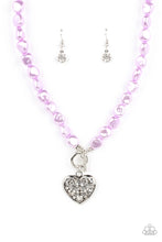 Load image into Gallery viewer, Color Me Smitten - Purple Necklace
