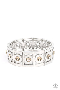 Stretch of Drama - Brown Bracelet
