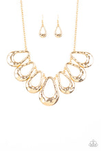 Load image into Gallery viewer, Paparazzi Necklaces Teardrop Envy - Gold
