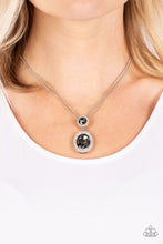 Load image into Gallery viewer, Castle Diamonds - Silver Necklace
