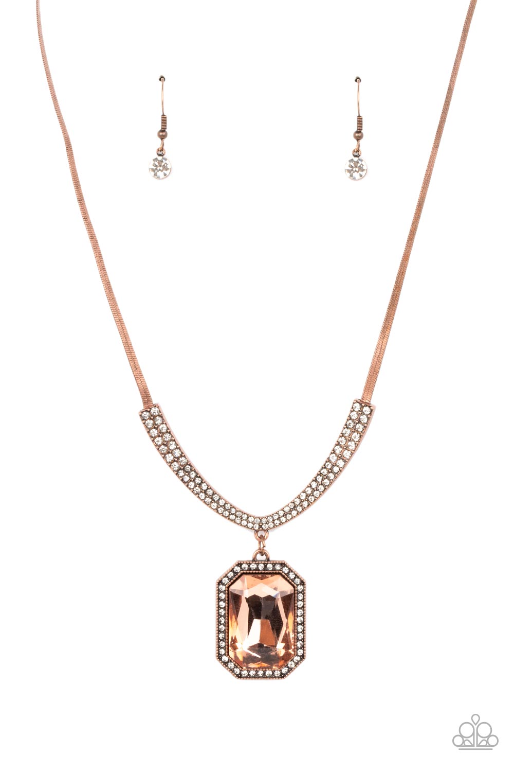 Paparazzi Necklaces Fit for a DRAMA QUEEN - Copper