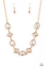 Load image into Gallery viewer, Paparazzi Necklace Diamond of the Season - Gold
