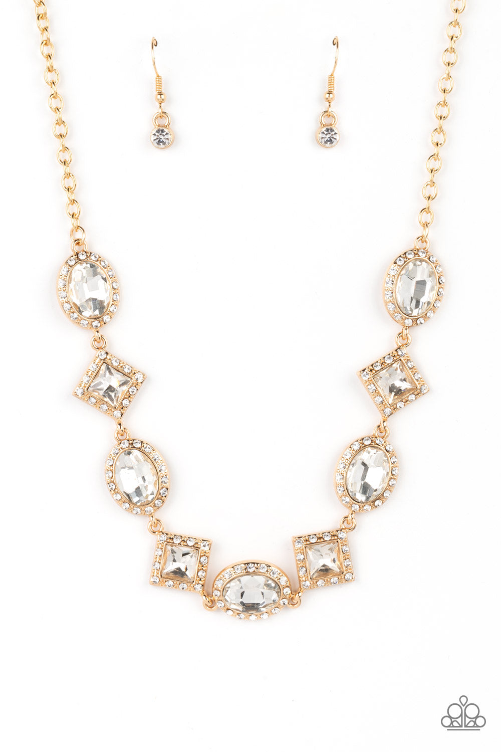 Paparazzi Necklace Diamond of the Season - Gold