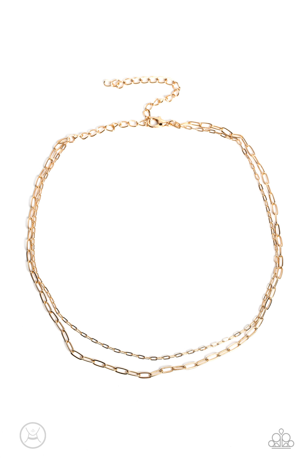 Paparazzi Necklace Polished Paperclips - Gold Coming Soon