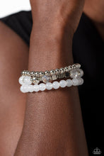 Load image into Gallery viewer, CUBE Your Enthusiasm - White Bracelet
