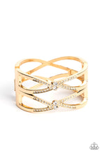 Load image into Gallery viewer, Paparazzi Bracelets Entrancing Etiquette - Gold Bracelet
