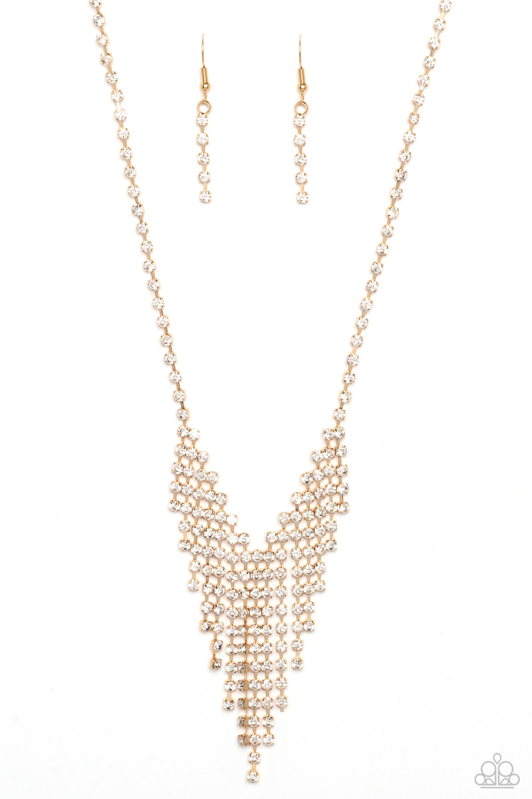 SHIMMER of Stars - Gold NECKLACE