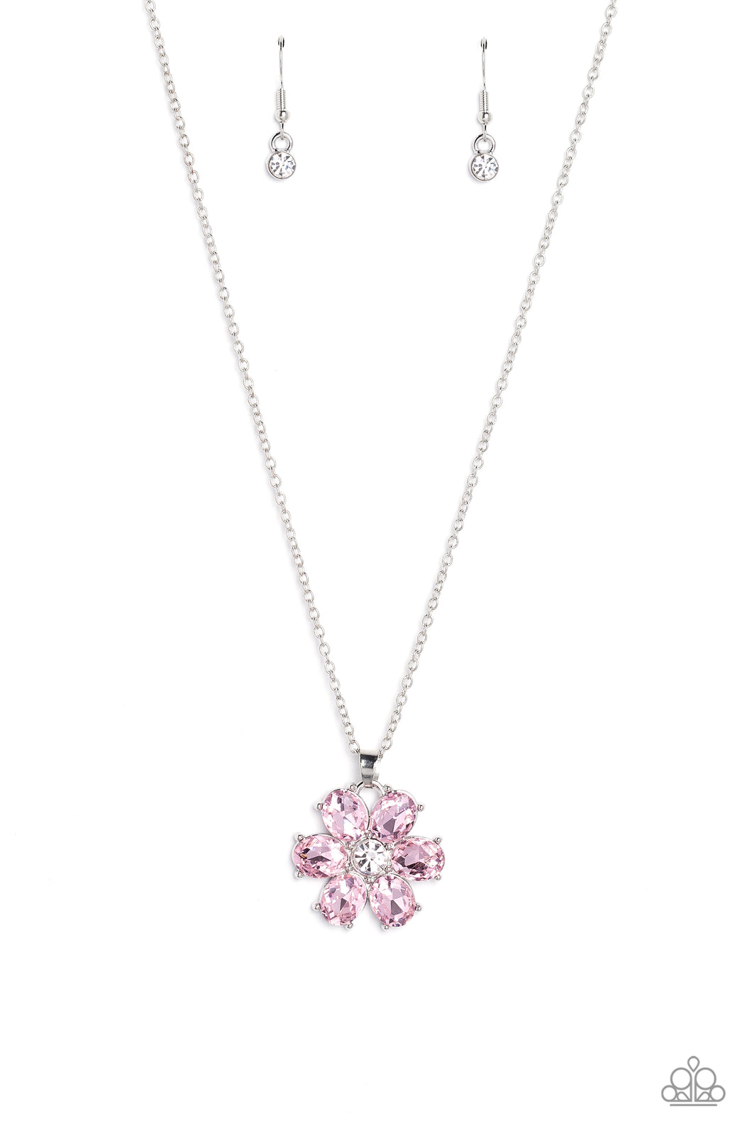 Paparazzi Necklace Fancy Flower Girl - Pink Coming Soon