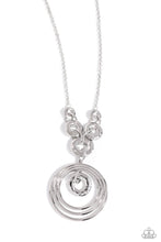 Load image into Gallery viewer, Paparazzi Necklace High HOOPS - Silver Coming Soon
