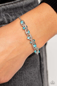 Paparazzi Bracelet Intertwined Illusion - Blue Coming Soon