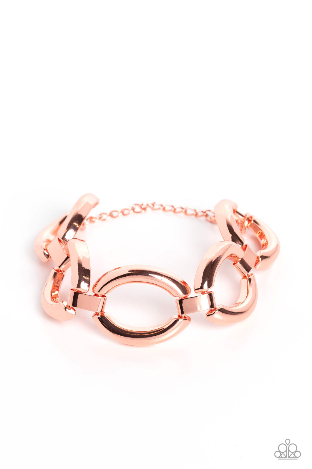 Paparazzi Bracelet Constructed Chic - Copper Coming Soon