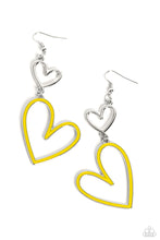 Load image into Gallery viewer, Pristine Pizzazz - Yellow Earring
