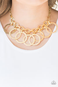 Paparazzi Necklaces Jammin Jungle - Gold