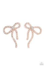 Load image into Gallery viewer, Paparazzi Earrings Deluxe Duet - Rose Gold
