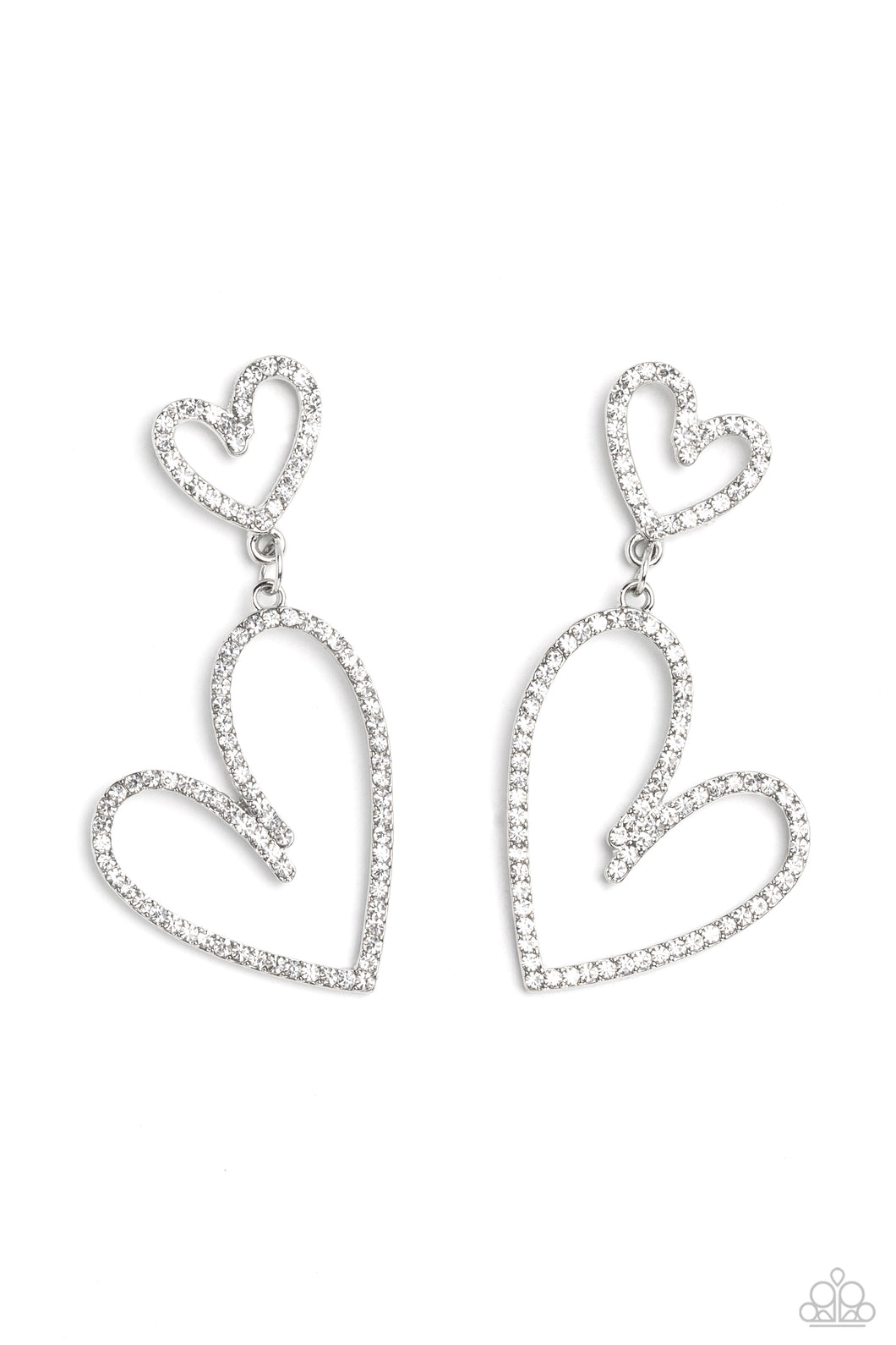 Doting Duo - White EARRINGS