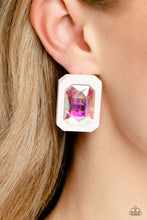 Load image into Gallery viewer, Edgy Emeralds - Multi IRIDESCENT EARRINGS COMING SOON
