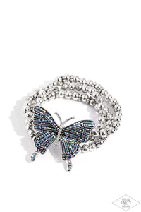 Paparazzi Bracelet First WINGS First - Blue Coming Soon