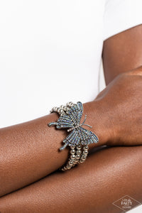 Paparazzi Bracelet First WINGS First - Blue Coming Soon