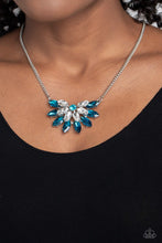 Load image into Gallery viewer, Paparazzi Necklace Frosted Florescence - Blue
