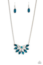 Load image into Gallery viewer, Paparazzi Necklace Frosted Florescence - Blue
