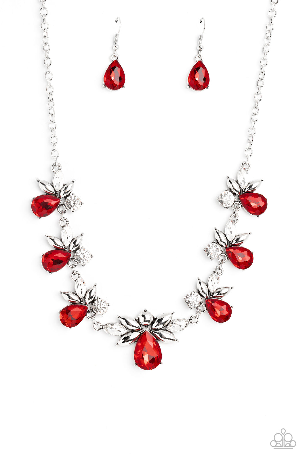 Paparazzi Necklace Explosive Effulgence - Red