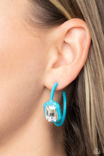 Load image into Gallery viewer, Call Me TRENDY - Blue Earrings
