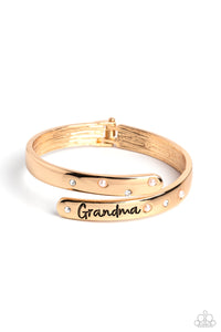 Gorgeous Grandma -  Gold Bracelet