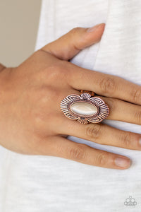 Paparazzi Rings Oceanside Oracle - Copper