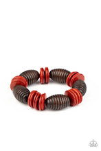 Load image into Gallery viewer, Paparazzi Bracelets Caribbean Castaway - Red
