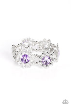 Load image into Gallery viewer, Paparazzi Bracelet Pact of Petals - Purple
