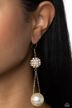Load image into Gallery viewer, Paparazzi Earrings Ballerina Balance - Gold
