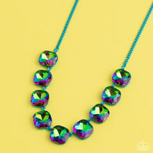 Load image into Gallery viewer, Paparazzi Necklace Combustible Command - Blue
