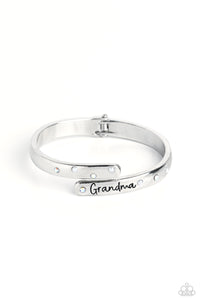 Gorgeous Grandma - White Bracelet