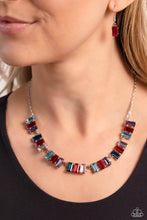 Load image into Gallery viewer, Paparazzi Necklaces Elite Emeralds - Red Coming Soon
