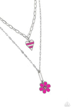 Load image into Gallery viewer, Paparazzi Necklaces Childhood Charms - Pink Coming Soon
