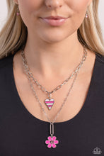 Load image into Gallery viewer, Paparazzi Necklaces Childhood Charms - Pink Coming Soon
