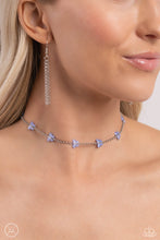 Load image into Gallery viewer, Paparazzi Necklace FLYING in Wait - Blue
