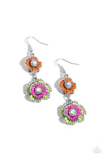 Load image into Gallery viewer, Paparazzi Earrings Intricate Impression - Multi
