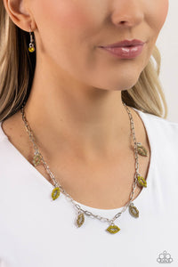 Paparazzi Necklaces KISS the Mark - Yellow Coming Soon