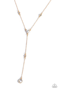 Paparazzi Necklace Lavish Lariat - Gold Coming Soon