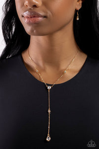 Paparazzi Necklace Lavish Lariat - Gold Coming Soon