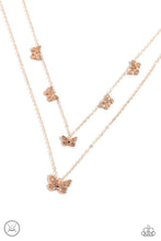 Load image into Gallery viewer, Paparazzi Necklaces Butterfly Beacon - Rose Gold Coming Soon
