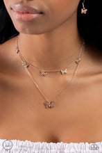Load image into Gallery viewer, Paparazzi Necklaces Butterfly Beacon - Rose Gold Coming Soon
