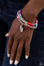 Load image into Gallery viewer, Paparazzi Bracelets Peaceful Potential - Red Coming Soon
