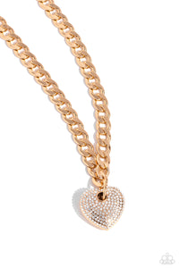 Paparazzi Necklace Ardent Affection - Gold Coming Soon